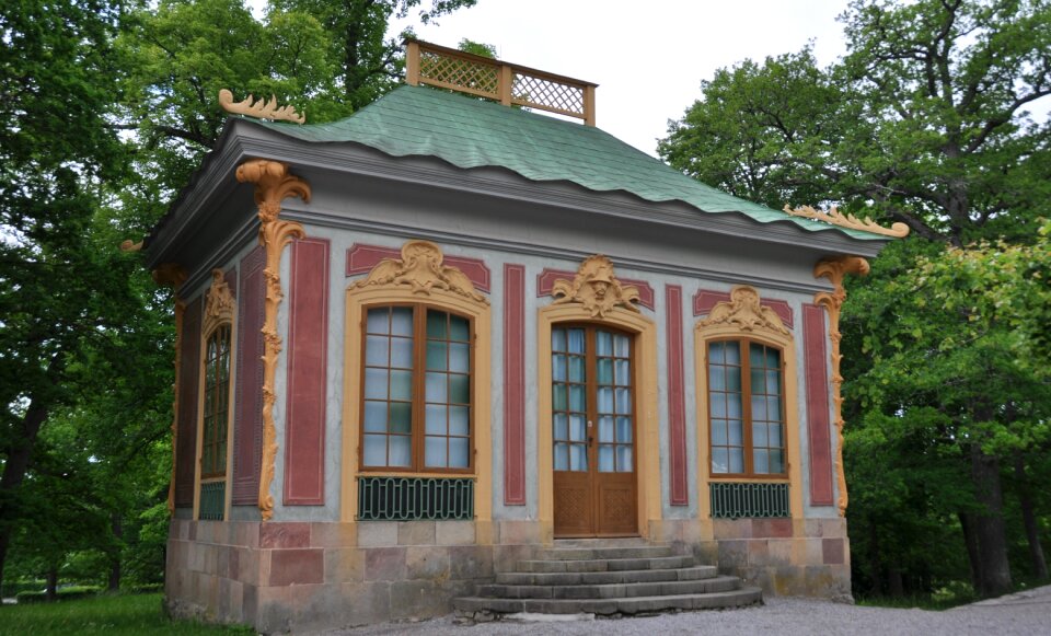 Oriental architecture city