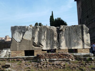 Roman ruins ancient rome