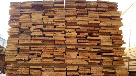 Wood construction materials building