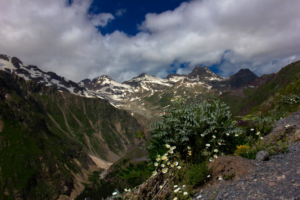 Northern caucasus nature height photo