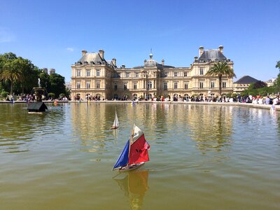 Luxembourg garden senate photo