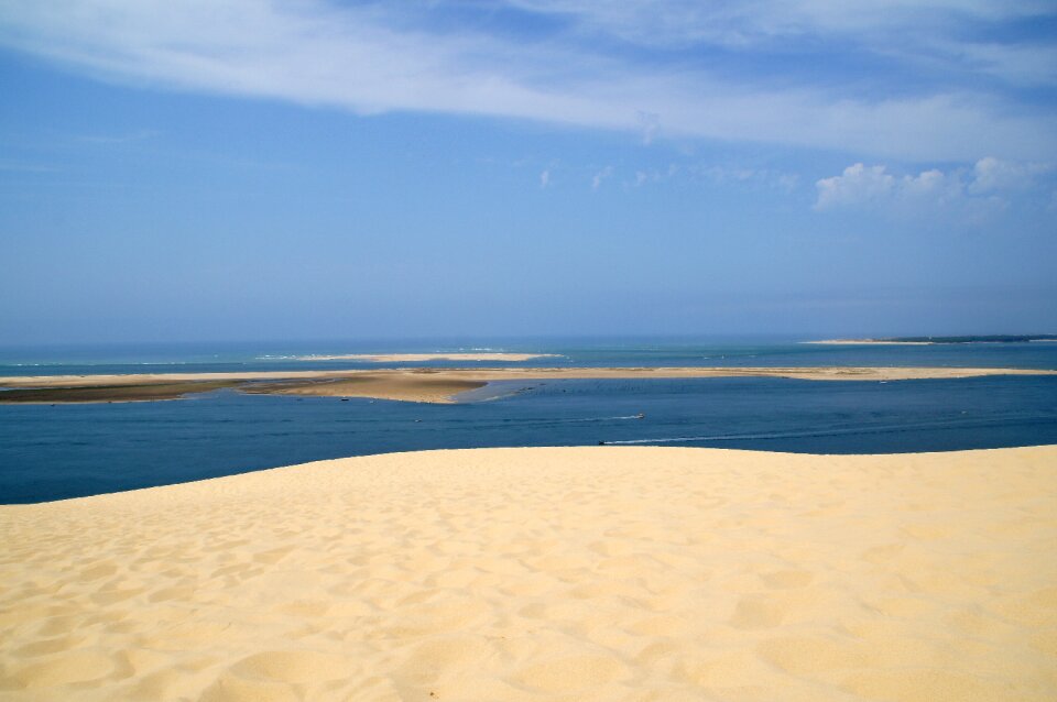 Pilat sand dune france photo