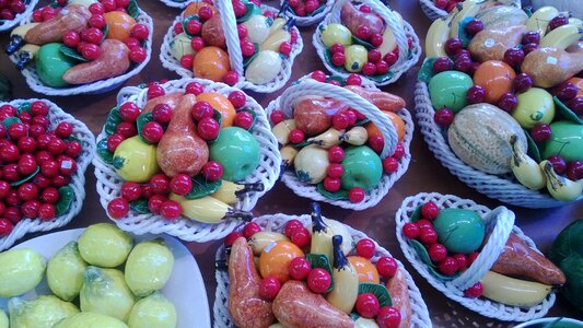 Fruits decoration vitamins