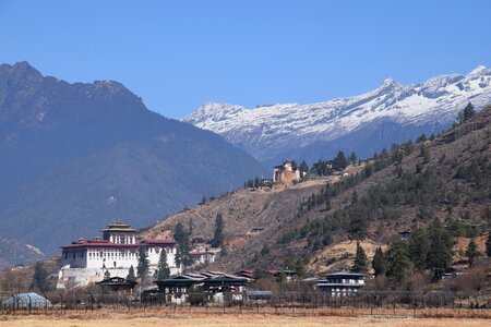 Landmark rinpung dzong photo