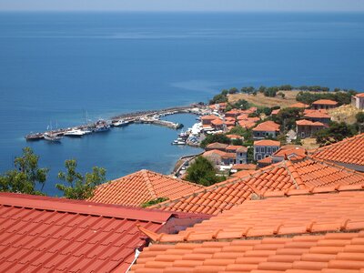 Greece lesbos molivos