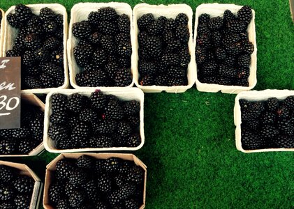 Blackberries black delicious
