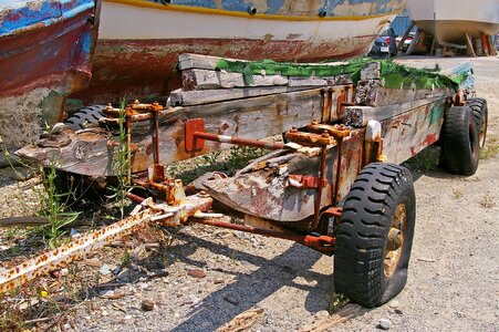 Rusted rust metal photo