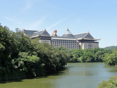 Landscape taiwan emei buddha