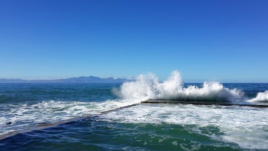 Power coast scenic photo