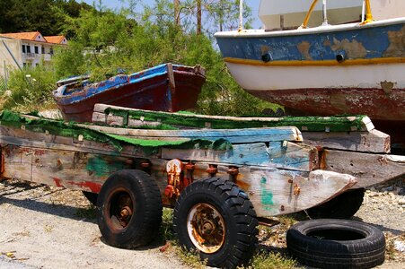 Rusted rust metal photo