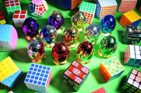 Puzzle games cube photo