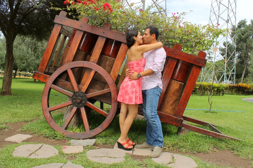 Bride love romantic