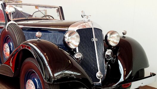 Classic old automobile