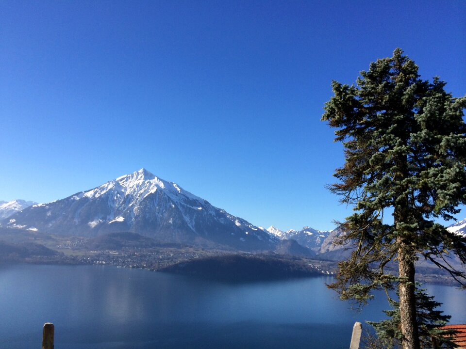 Lake landscape alpine