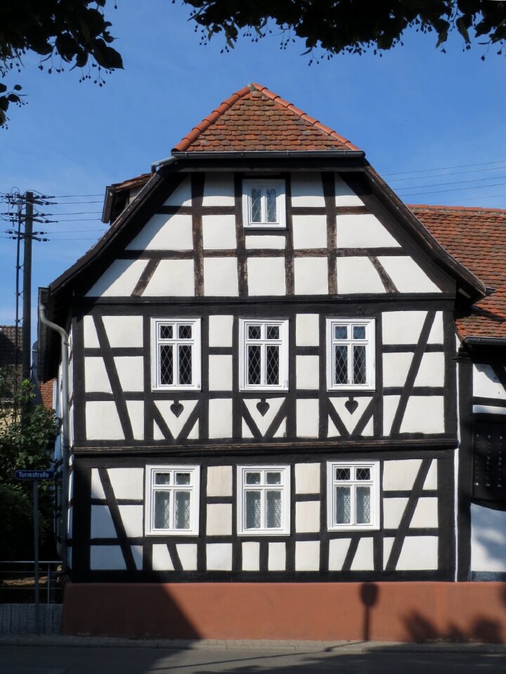 Building timber framing architecture