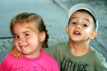 Kids friendship love