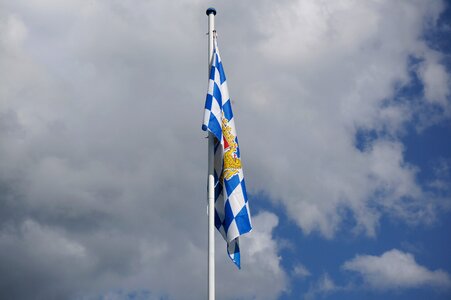 Flagpole bavaria flag of bavaria swabia