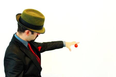 Ball magician attention