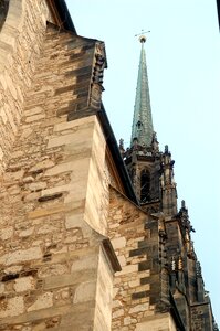 Tower stone brno czech republic photo