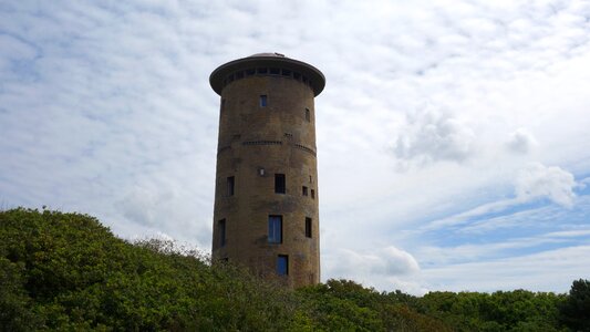 Lighthouse blue sky dune