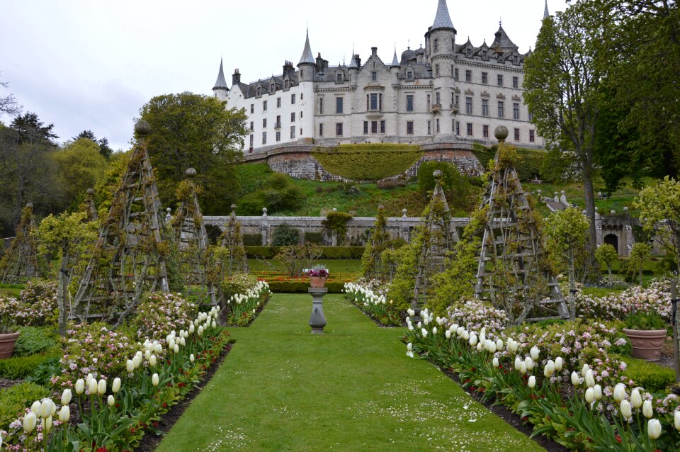 Garden historically romantic