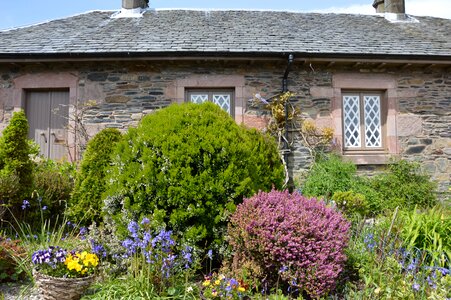 Historically scotland home garden photo