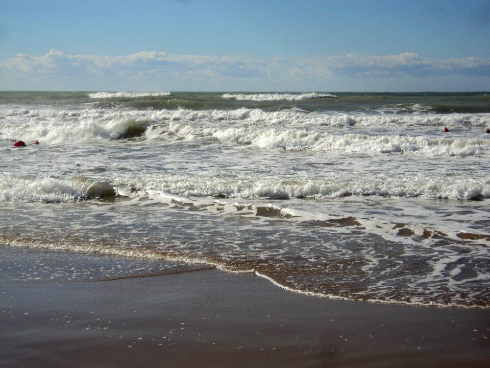 Beach ocean water photo