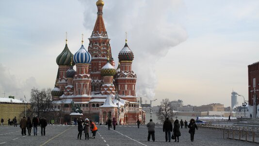 Russia moscow red square photo