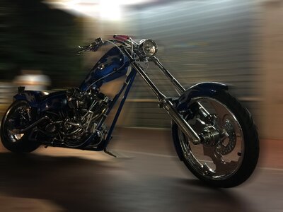 Motorcycle motor motion