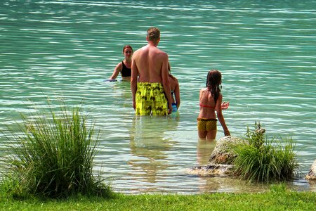 Vacations summer fun bathing