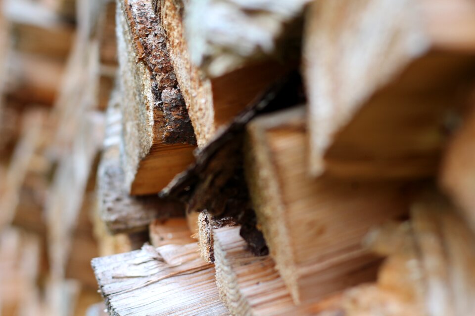Wood firewood holzstapel