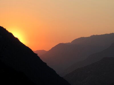 California kings canyon nature