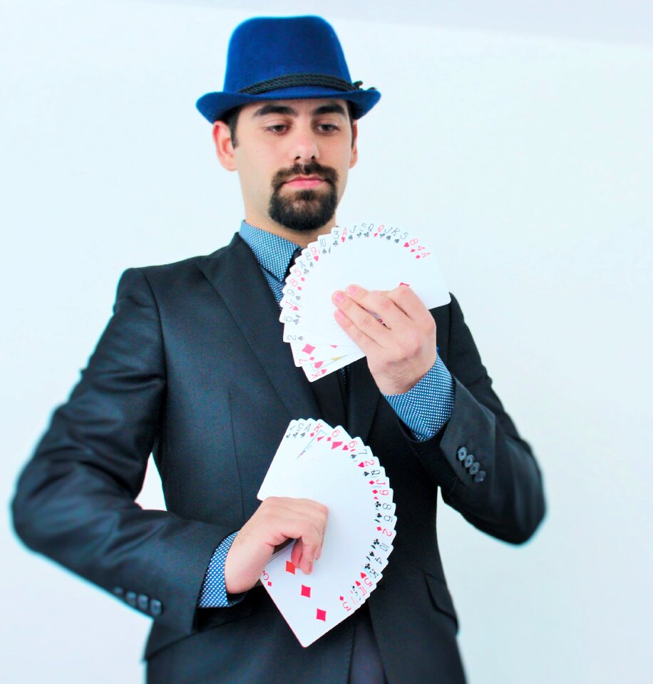 Magician magic attention
