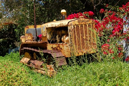 Machine rusty