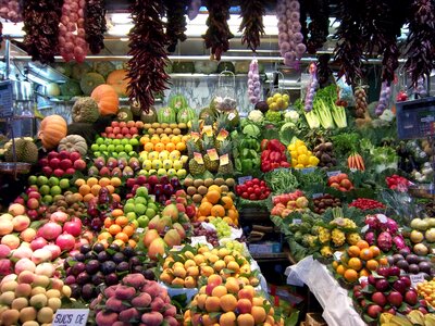 Market barcelona fruit