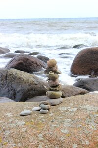 Sea rügen stones photo