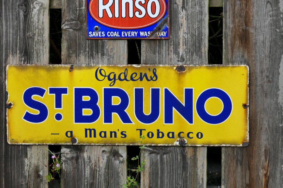 Vintage smoke cigarette