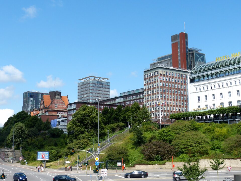 Landungsbrücken park port