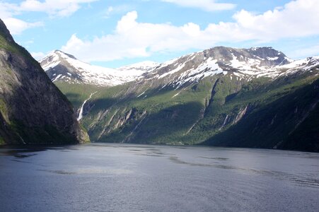 Norway fjord nature