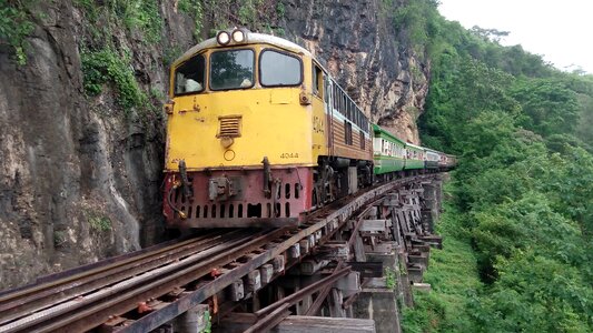 Thailand kanchanaburi death railway photo