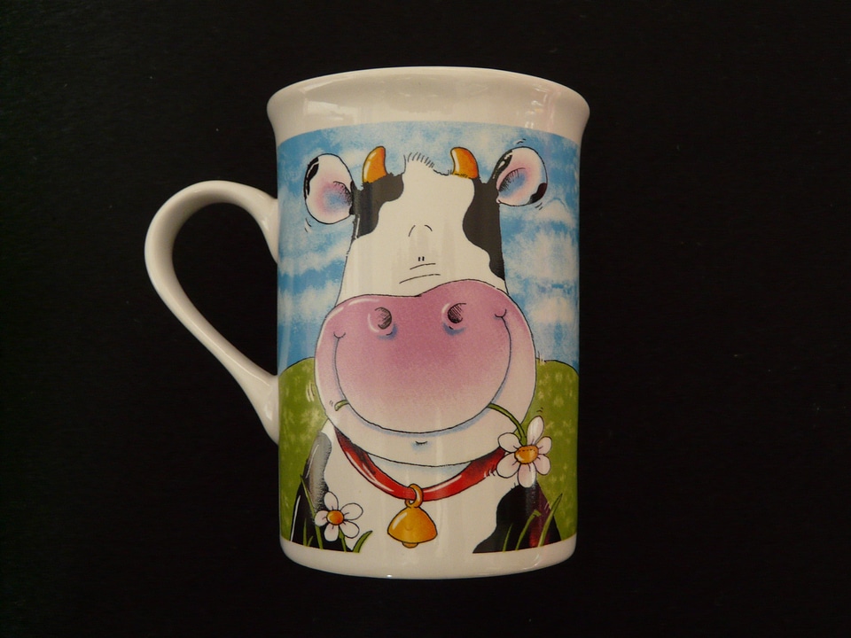 Porcelain drink coffee