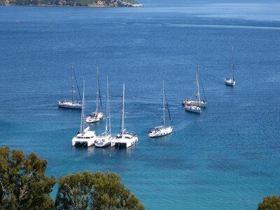 Travel landscape sea