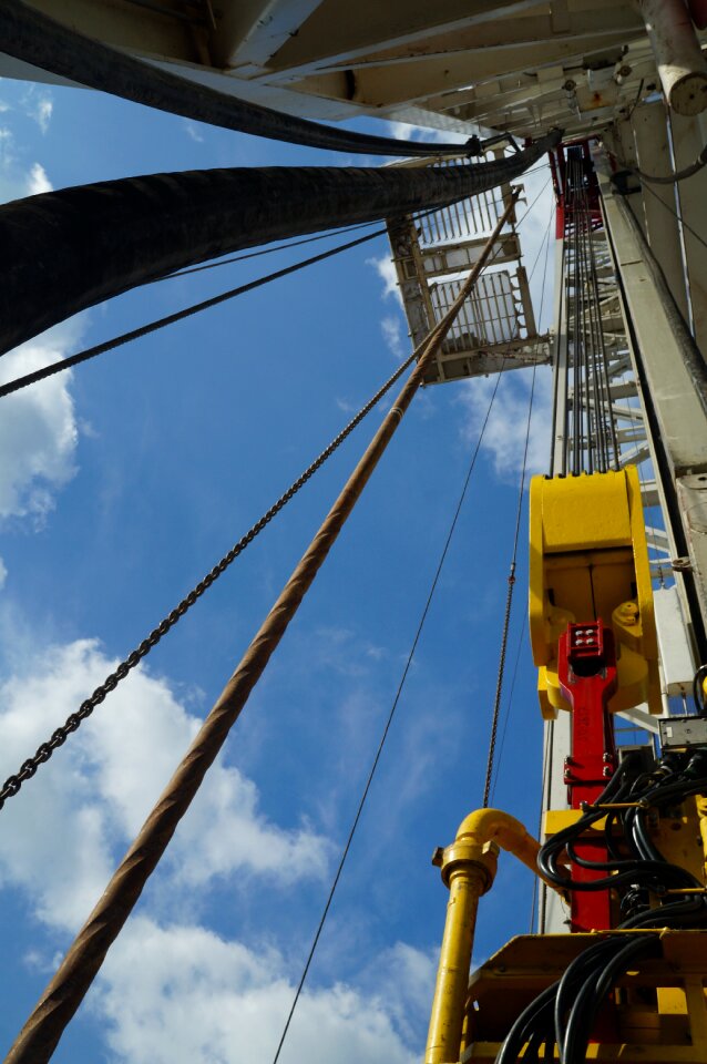 Gas oil rig drilling rig