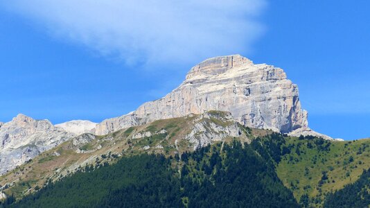 Alps massive obiou summit