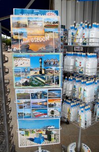 Tourists souvenir stand