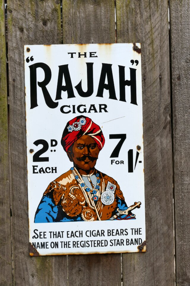 Vintage smoke cigarette
