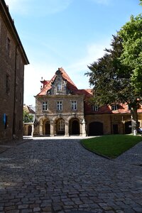 Historically old house architecture photo