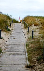 The trail dunes sea