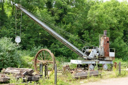 Vintage industrial equipment photo