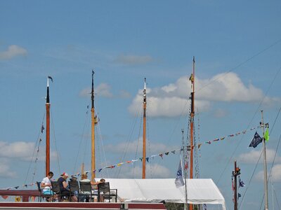 Friesland sailing boat recreation photo